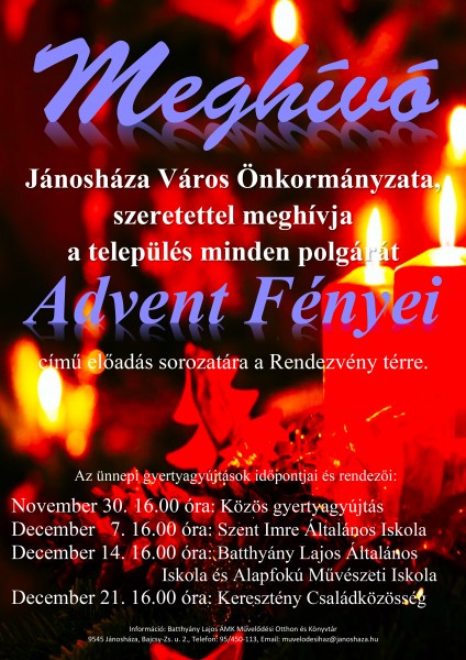 Adventi Plakát 2014