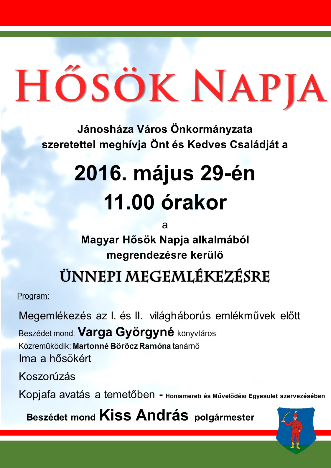 Plaki hősök napja 2016